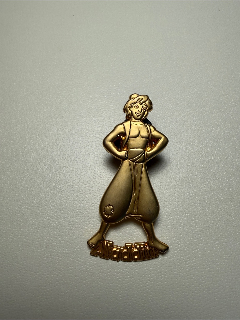 Gold Aladdin Disney Pin